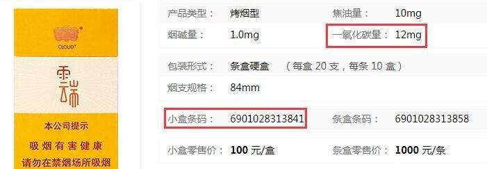 云烟香烟_熊猫香烟云烟_香烟云烟价格图表